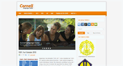 Desktop Screenshot of cornelleducation.com