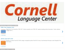 Tablet Screenshot of cornelleducation.com